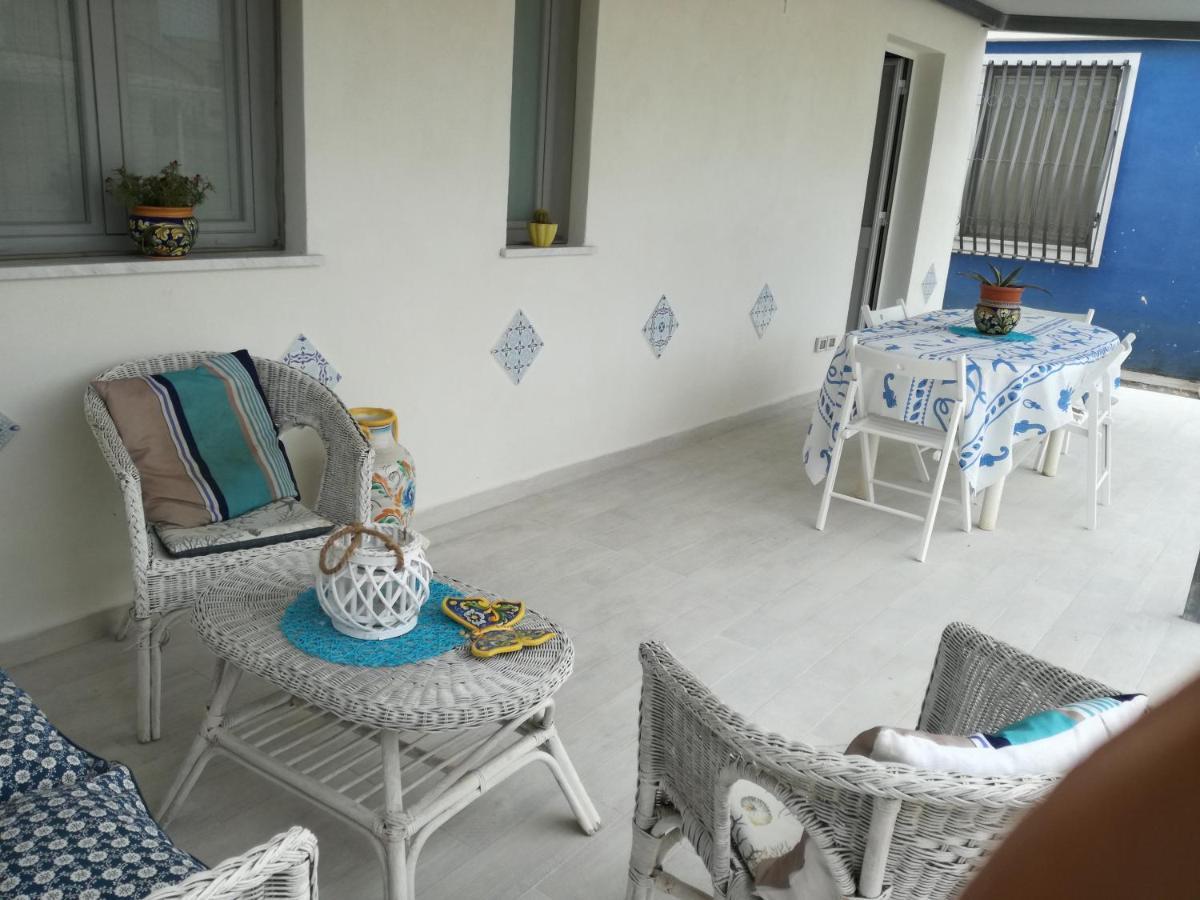 Perla blu Marzamemi Villa Bagian luar foto