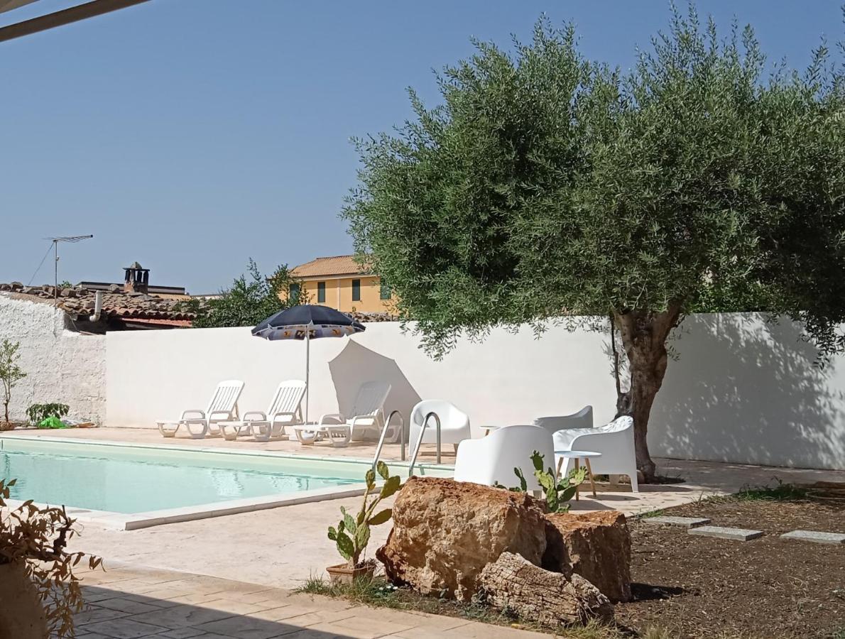 Perla blu Marzamemi Villa Bagian luar foto