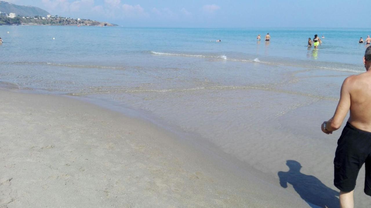 Perla blu Marzamemi Villa Bagian luar foto