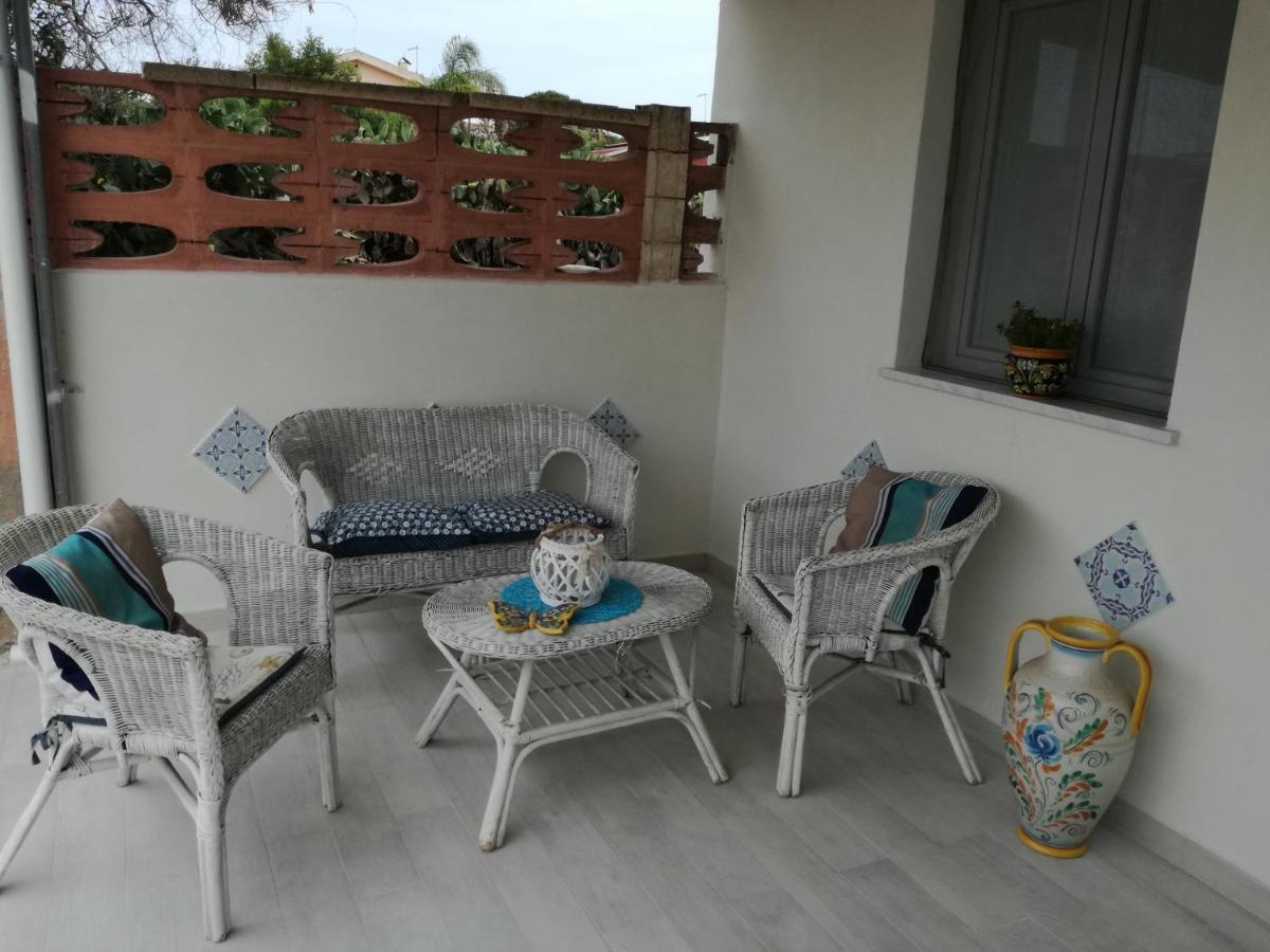 Perla blu Marzamemi Villa Bagian luar foto